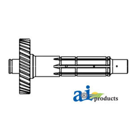 A & I PRODUCTS Transmission Countershaft 13" x6" x6" A-L28671